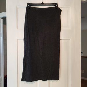 EXPRESS Charcoal Cotton Pencil Skirt M